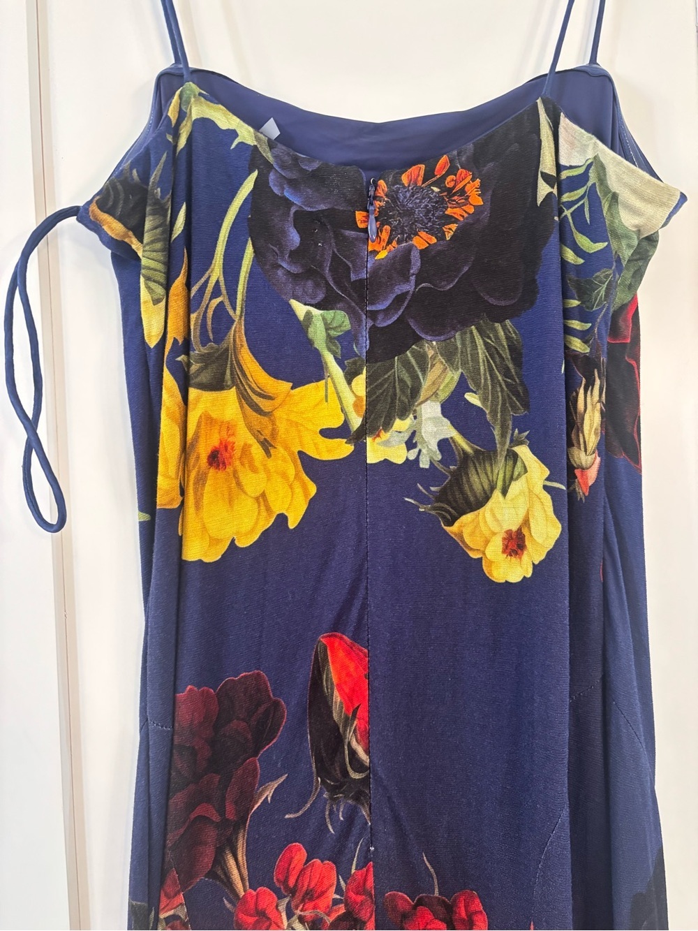 new Alice and Olivia Augusta maxi dress in magic garden gradient floral - Picture 10 of 12